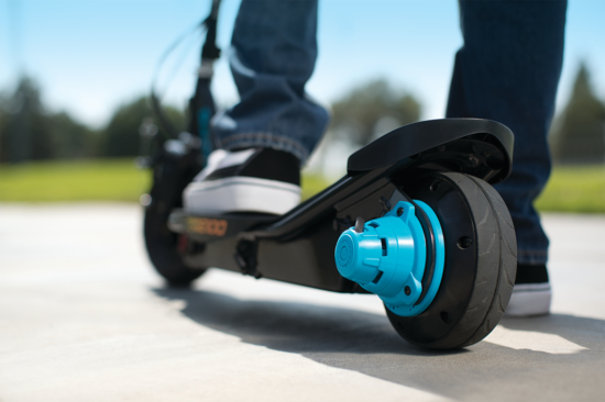 Power Core E100 Rear. Power core e100 has a top speed of 10 mph.